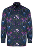 ETERNA LANGE MOUW OVERHEMD COMFORT FIT SATIJNBINDING KLEURRIJK PRINT