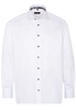 ETERNA LANGE MOUW OVERHEMD COMFORT FIT SATIJNBINDING WIT UNI