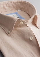 ETERNA LANGE MOUW OVERHEMD COMFORT FIT SOFT TAILORING BEIGE UNI
