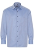 ETERNA LANGE MOUW OVERHEMD COMFORT FIT TWILL JEANS BLAUW UNI