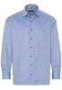 ETERNA LANGE MOUW OVERHEMD COMFORT FIT TWILL JEANS BLAUW UNI
