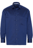 ETERNA LANGE MOUW OVERHEMD COMFORT FIT TWILL MARINEBLAUW UNI
