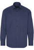ETERNA LANGE MOUW OVERHEMD COMFORT FIT TWILL NAVY / ROESTROOD PRINT