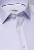 ETERNA LANGE MOUW OVERHEMD COMFORT FIT TWILL PURPER MET RELIËF
