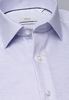 ETERNA LANGE MOUW OVERHEMD COMFORT FIT TWILL PURPER MET RELIËF