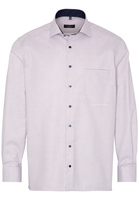 ETERNA LANGE MOUW OVERHEMD COMFORT FIT TWILL ROOD GERUIT