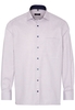 ETERNA LANGE MOUW OVERHEMD COMFORT FIT TWILL ROOD GERUIT