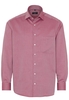 ETERNA LANGE MOUW OVERHEMD COMFORT FIT TWILL ROOD MET RELIËF