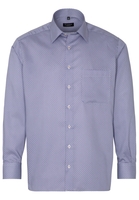 ETERNA LANGE MOUW OVERHEMD COMFORT FIT TWILL ROZE/BLAUW PRINT