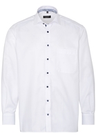 ETERNA LANGE MOUW OVERHEMD COMFORT FIT TWILL WIT UNI