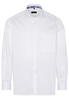 ETERNA LANGE MOUW OVERHEMD COMFORT FIT TWILL WIT UNI