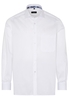 ETERNA LANGE MOUW OVERHEMD COMFORT FIT TWILL WIT UNI