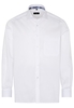 ETERNA LANGE MOUW OVERHEMD COMFORT FIT TWILL WIT UNI