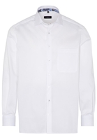 ETERNA LANGE MOUW OVERHEMD COMFORT FIT TWILL WIT UNI