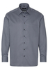 ETERNA LANGE MOUW OVERHEMD COMFORT FIT TWILL ZWART/GRIJS PRINT