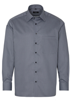 ETERNA LANGE MOUW OVERHEMD COMFORT FIT TWILL ZWART/GRIJS PRINT
