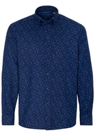ETERNA LANGE MOUW OVERHEMD COMFORT FIT UPCYCLING SHIRT DUBBEL GEWEVEN