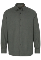 ETERNA LANGE MOUW OVERHEMD COMFORT FIT UPCYCLING SHIRT DUBBEL GEWEVEN