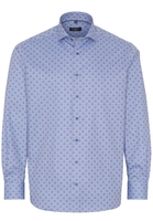 ETERNA LANGE MOUW OVERHEMD COMFORT FIT VISGRAAT - ABRIKOOS PRINT