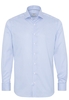 ETERNA LANGE MOUW OVERHEMD MODERN FIT LICHT BLAUW / WIT GESTREEPT