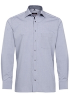 ETERNA LANGE MOUW OVERHEMD MODERN FIT CHAMBRAY GRIJS UNI
