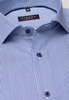 ETERNA LANGE MOUW OVERHEMD MODERN FIT COOL SHIRT TWILL BLAUW GESTREEPT