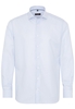 ETERNA LANGE MOUW OVERHEMD MODERN FIT COOL SHIRT TWILL BLAUW UNI