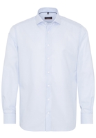 ETERNA LANGE MOUW OVERHEMD MODERN FIT COOL SHIRT TWILL BLAUW UNI
