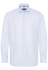 ETERNA LANGE MOUW OVERHEMD MODERN FIT COOL SHIRT TWILL BLAUW UNI