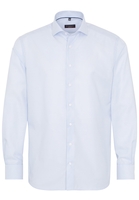 ETERNA LANGE MOUW OVERHEMD MODERN FIT COOL SHIRT TWILL BLAUW UNI