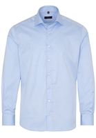 ETERNA LANGE MOUW OVERHEMD MODERN FIT COVER SHIRT TWILL LICHTBLAUW UNI
