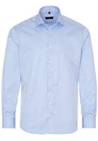 ETERNA LANGE MOUW OVERHEMD MODERN FIT COVER SHIRT TWILL LICHTBLAUW UNI