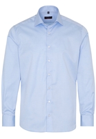 ETERNA LANGE MOUW OVERHEMD MODERN FIT COVER SHIRT TWILL LICHTBLAUW UNI