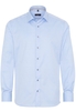 ETERNA LANGE MOUW OVERHEMD MODERN FIT COVER SHIRT TWILL LICHTBLAUW UNI