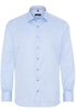 ETERNA LANGE MOUW OVERHEMD MODERN FIT COVER SHIRT TWILL LICHTBLAUW UNI