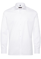 ETERNA LANGE MOUW OVERHEMD MODERN FIT COVER SHIRT TWILL WIT UNI