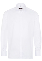 ETERNA LANGE MOUW OVERHEMD MODERN FIT COVER SHIRT TWILL WIT UNI