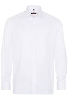ETERNA LANGE MOUW OVERHEMD MODERN FIT COVER SHIRT TWILL WIT UNI
