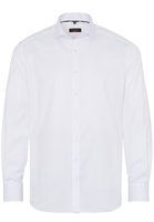 ETERNA LANGE MOUW OVERHEMD MODERN FIT COVER SHIRT TWILL WIT UNI