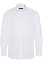 ETERNA LANGE MOUW OVERHEMD MODERN FIT COVER SHIRT TWILL WIT UNI