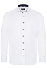 ETERNA LANGE MOUW OVERHEMD MODERN FIT COVER SHIRT TWILL WIT UNI