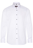 ETERNA LANGE MOUW OVERHEMD MODERN FIT COVER SHIRT TWILL WIT UNI