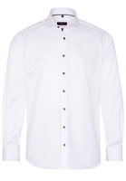 ETERNA LANGE MOUW OVERHEMD MODERN FIT COVER SHIRT TWILL WIT UNI