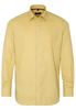 ETERNA LANGE MOUW OVERHEMD MODERN FIT GEEL MET RELIËF