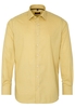 ETERNA LANGE MOUW OVERHEMD MODERN FIT GEEL MET RELIËF