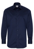 ETERNA LANGE MOUW OVERHEMD MODERN FIT GENTLE SHIRT TWILL BLAUW UNI