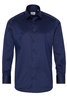 ETERNA LANGE MOUW OVERHEMD MODERN FIT GENTLE SHIRT TWILL BLAUW UNI