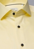 ETERNA LANGE MOUW OVERHEMD MODERN FIT GENTLE SHIRT TWILL BLEEK GEEL
