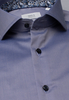 ETERNA LANGE MOUW OVERHEMD MODERN FIT GENTLE SHIRT TWILL GRIJS UNI