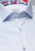 ETERNA LANGE MOUW OVERHEMD MODERN FIT GENTLE SHIRT TWILL LICHTBLAUW